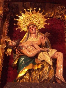 Maria Stma.de la Piedad y Stmo. Cristo de la Caridad en su Sagrado Descendimiento